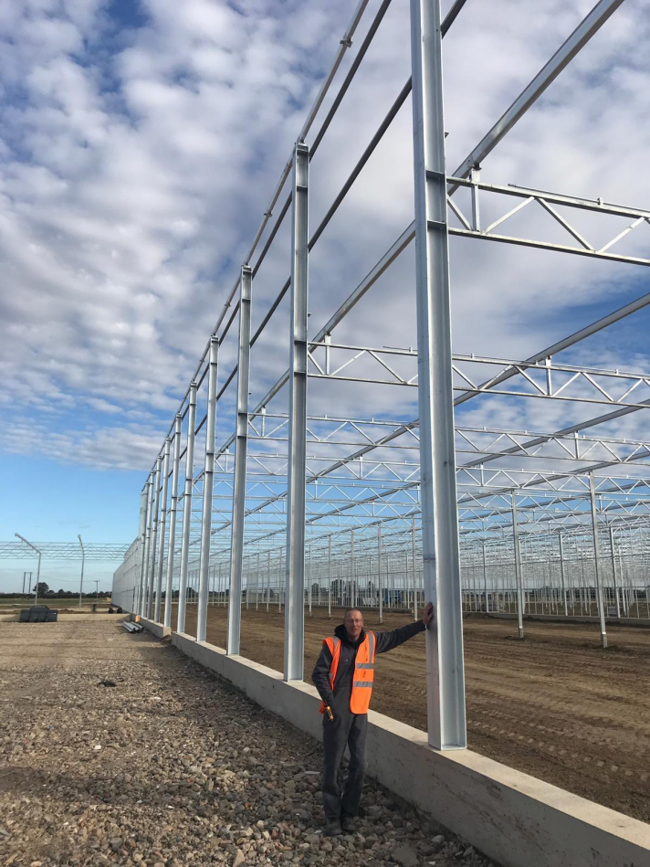 Steel and aluminium structures for Greenhouses