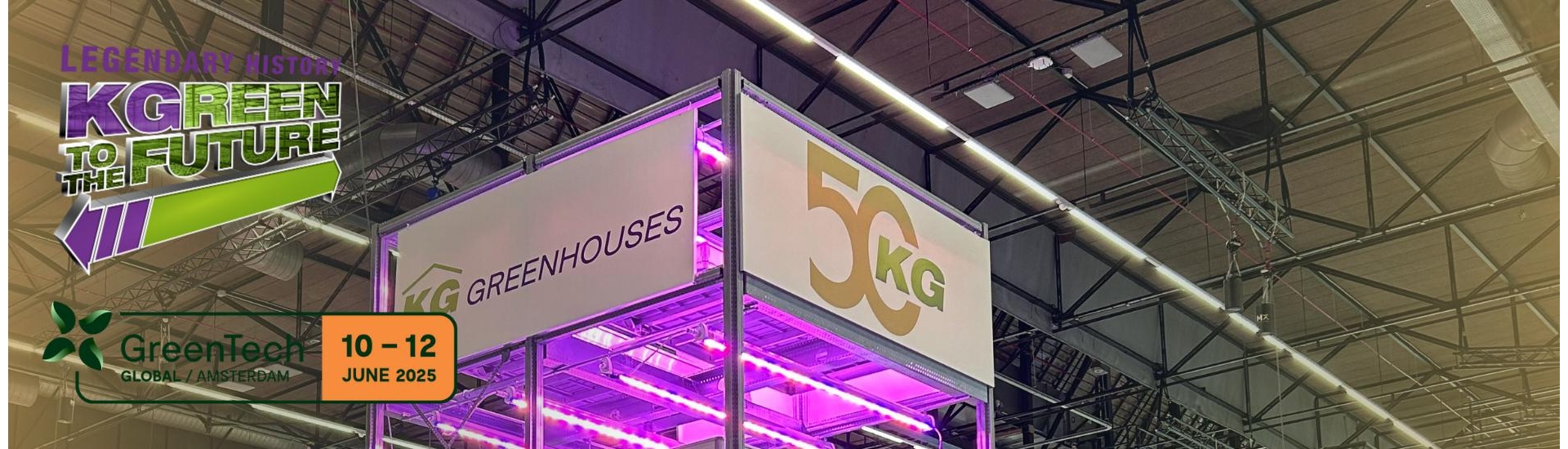 KG Systems & KG Greenhouses op GreenTech Amsterdam 2025 – Terugblik op het evenement