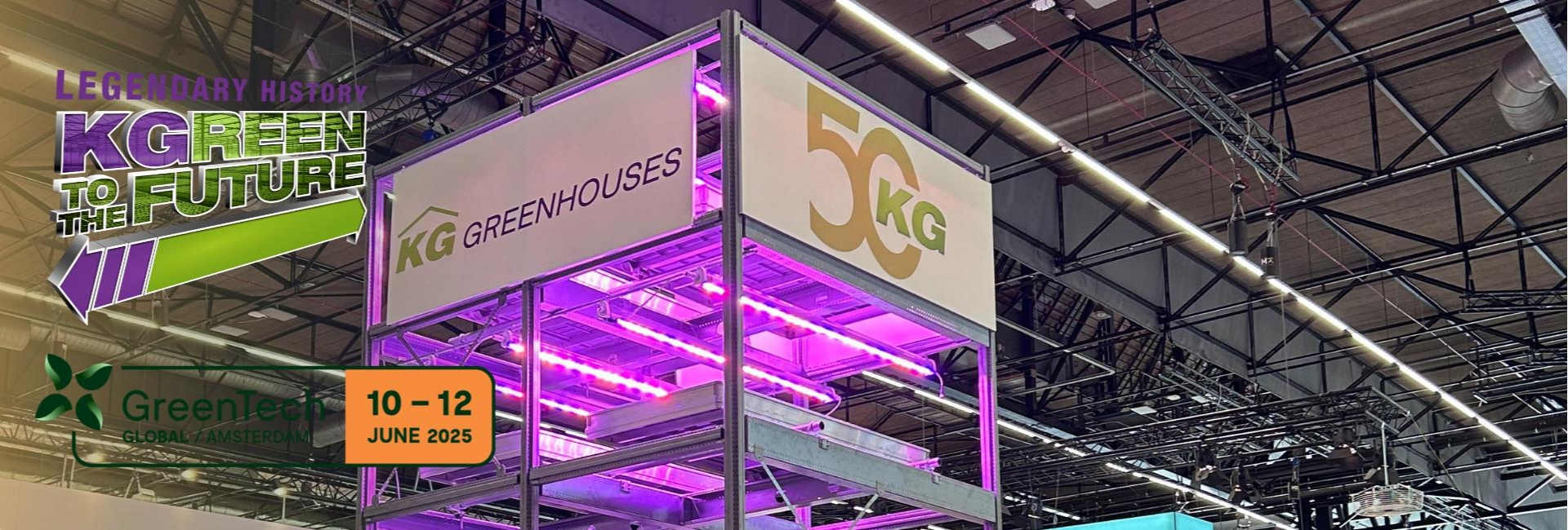 KG Systems & KG Greenhouses op GreenTech Amsterdam 2025 – Terugblik op het evenement